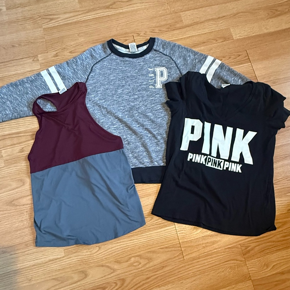 PINK Victoria's Secret Top Set